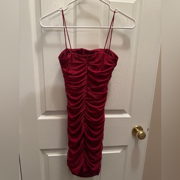 PRINCESS POLLY TARA MINI DRESS RED SIZE US 0 AU/UK 4 - Picture 14 of 16